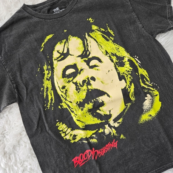 Spencer's Regan Face x Bloody Disgusting T Shirt - The Exorcist. Size Medium. Ne - Picture 2 of 6